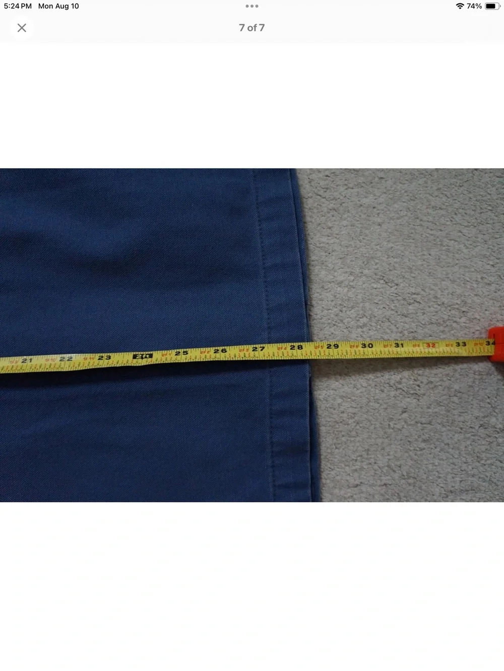 J.Crew Wallace & Barnes chore jacket in duck canvas Blue Small